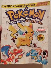 pokemon yellow guide for sale  El Cajon