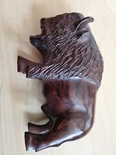 Hand carved wooden for sale  THATCHAM