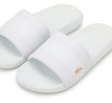 LACOSTE CROCO SLIDER LADIES SANDAL WHITE/GOLD *FACTORY SECONDS* RRP£45 BRAND NEW for sale  Shipping to South Africa