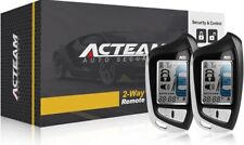 Sistema de alarma de automóvil LCD de 2 vías Acteam seguridad de automóvil con sistema de arranque remoto DC12V segunda mano  Embacar hacia Mexico