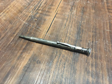 Usado, Antiguo lápiz mecánico de punta afilada de plata esterlina segunda mano  Embacar hacia Mexico