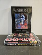 Usado, Coleção de DVD Iron Maiden Rock In Rio Number Of The Beast Visions Of The Beast comprar usado  Enviando para Brazil