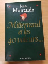 Jean montaldo mitterrand d'occasion  Reims