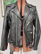 punk leather jacket for sale  Hayward