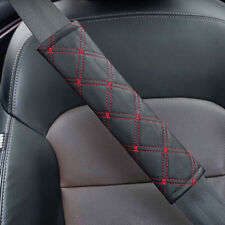 2PC Car Safety Seat Belt Shoulder Pads Cover Harness Protector Cover Accessories til salg  Sendes til Denmark