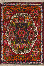 Used, Victorian Style Traditional Floral Rug 4x5 Handmade Wool Carpet for sale  Shipping to South Africa