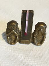 Brass wise monkeys for sale  CHATHAM
