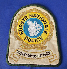 Patch sûreté nationale for sale  Shipping to Ireland