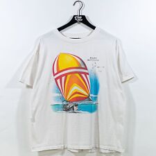 Usado, Camiseta Beaufort Carolina del Norte velero XXL DE COLECCIÓN retro años 90 playa océano segunda mano  Embacar hacia Argentina