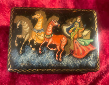 Palekh box russian for sale  Long Beach