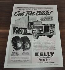 1941 Kenworth Truck Ad Spokane Roundup Sklep spożywczy Kelly Opony Wagner Electric na sprzedaż  PL