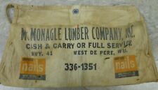 Vintage cloth carpenters for sale  De Pere