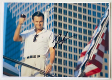 Wolf of Wall Street Leonardo DiCaprio autógrafo assinado à mão - foto 8 x 12 com certificado de autenticidade comprar usado  Enviando para Brazil