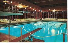 Cartão postal NY Grossinger's Hotel Catskills cromado piscina interna mergulho comprar usado  Enviando para Brazil