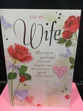 Wife birthday card for sale  WARRINGTON