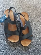 NEW PAVERS LADIES BLACK SANDALS SIZE UK 6 for sale  Shipping to South Africa