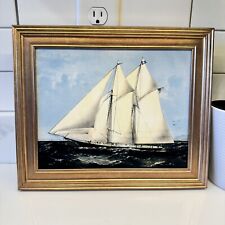 Framed sailboat boat for sale  Crofton