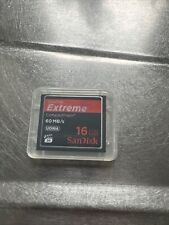 Cartão de memória SanDisk Extreme Pro CompactFlash - 16 GB Udma 60 Mb/s vem com estojo comprar usado  Enviando para Brazil
