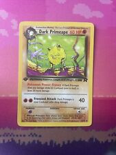 Pokemon Card Dark Primeape Team Rocket 1ª Edição Incomum 43/82 Estado quase perfeito comprar usado  Enviando para Brazil