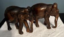 Wooden elephant figures for sale  Green Bay