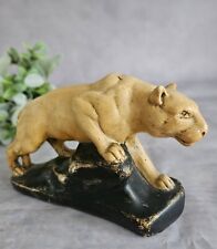 Chalkware panther figure for sale  UK