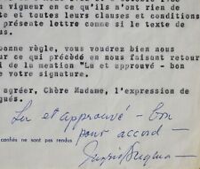 Contrat signé et apostillé par Ingrid Bergman comprar usado  Enviando para Brazil