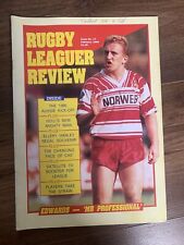 Rugby league review for sale  YORK