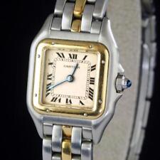 Usado, Relógio feminino Cartier Phantere 1120 uma linha SS & ouro 18K com caixa e papéis comprar usado  Enviando para Brazil
