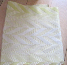 Yellow upholstery fabric for sale  BASINGSTOKE