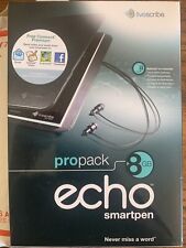Livescribe Echo Pro Pack Smart Pen 8GB Smartpen Untested for sale  Shipping to South Africa
