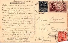 Goldpath: postal de Francia 1939, a Bélgica cv497_p13 segunda mano  Embacar hacia Mexico
