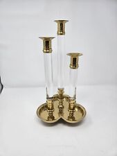 Plexiglas brass candlestick for sale  Bismarck