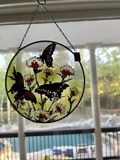 Handmade butterfly stained for sale  Hillsborough