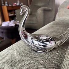 Murano sommerso swan for sale  DERBY