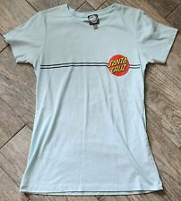 Camiseta feminina Santa Cruz tamanho grande manga curta skate, usado comprar usado  Enviando para Brazil
