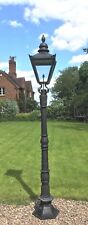 Street light Cast Iron Lamp Post & Lantern 262 cm Garden lamp Black lantern for sale  Shipping to Ireland