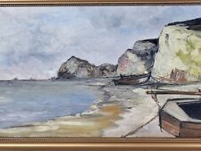 Signed painting sea d'occasion  Expédié en Belgium