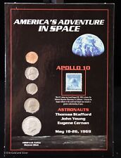 1969 America's Adventure in Space Apollo 10 com certificado de autenticidade comprar usado  Enviando para Brazil