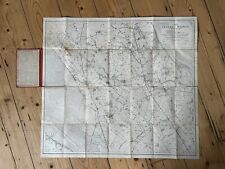 1901 folding map for sale  LONDON