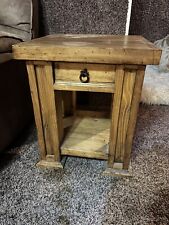 light wood side table for sale  Wolfforth