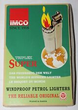 12x IMCO Lighter's Triplex Super 6700 patente Austria LUCKY STRIKE y caja original, usado segunda mano  Embacar hacia Argentina
