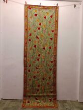 Tapete bordado de lã vintage lindo ponto corrente da Caxemira corredor/corredor comprar usado  Enviando para Brazil