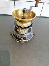 Antique Kendrick & Son  Cast Iron and Brass Coffee Grinder, used for sale  Shipping to South Africa