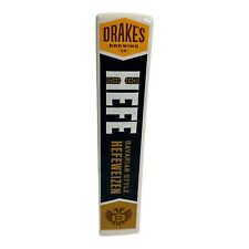 Grifo de cerveza DRAKE'S HEFE Hefeweizen mango hombre cueva Kegerator grifo de cerveza tres lados segunda mano  Embacar hacia Argentina