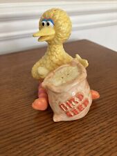 Rare Jim Henson 1993 Sesame Street Big Bird Ceramic Salt & Pepper Shaker Set for sale  Shipping to South Africa