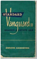 Standard vignale vanguard for sale  ALFRETON