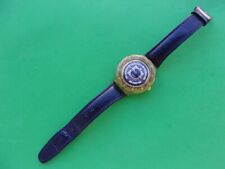 Montre vintage swatch swiss 1994 bracelet SWATCH en cuir comprar usado  Enviando para Brazil