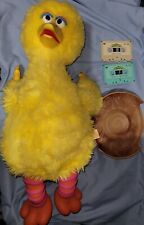 1986 Ideal Talking Big Bird Sesame Street Story Magic. With tapes and nest.  for sale  Long Beach