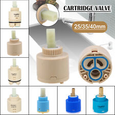 25/35/40mm Ceramic Valve Basin Water Mixer Tap Cartridge Faucet Replacement, used for sale  Shipping to South Africa