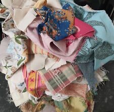 Assorted scrap fabric for sale  HORSHAM